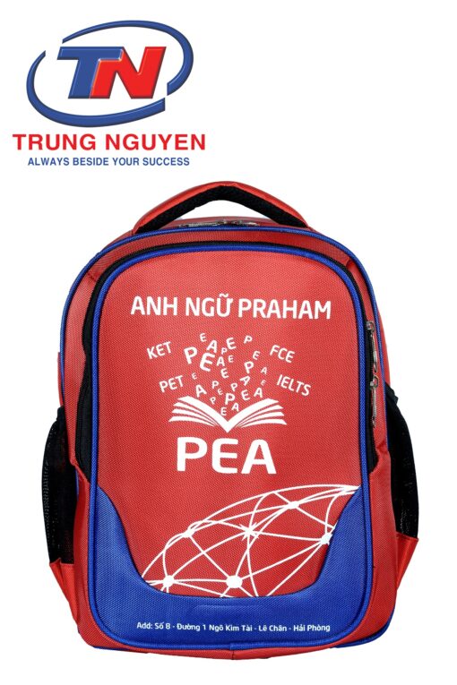 Mẫu balo quảng cáo cho trung tâm tiếng anh