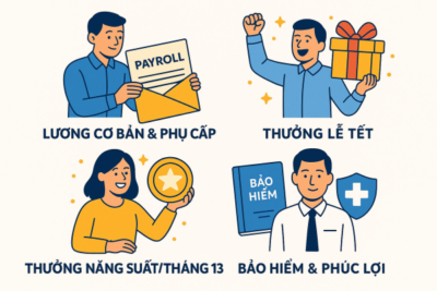quyền lợi của tổ trưởng chuyền may 