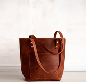 May túi da thời trang